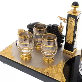 Набор для водки "Крепость" на 6 персон, Златоуст