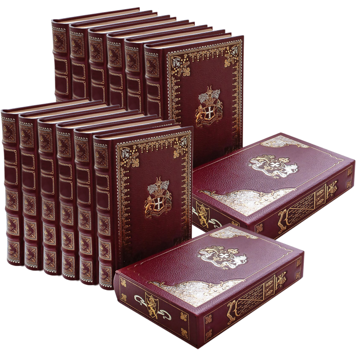 Library of gift books "Adventures and legends of great journeys" 12 volumes