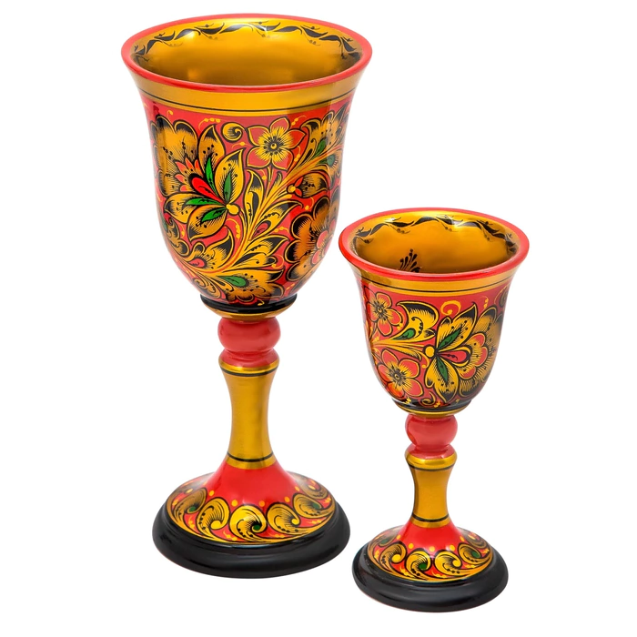 A set of devices for one person "Moskovia" Khokhloma