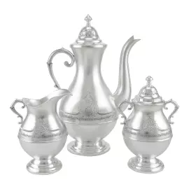 Серебряный кофейный набор №15