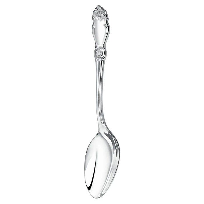 Silver Silver Rose table set: fork, spoon, knife, teaspoon, for 6 persons, 24 items