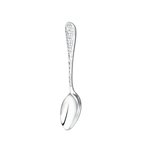 Silver table set "Forged droplet: fork, spoon, knife, teaspoon, for 6 persons, 24 items