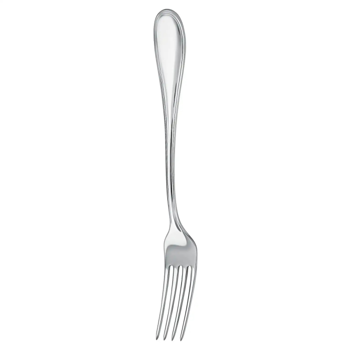 Silver table set "Droplet": fork, spoon, knife, teaspoon, for 6 persons, 24 items