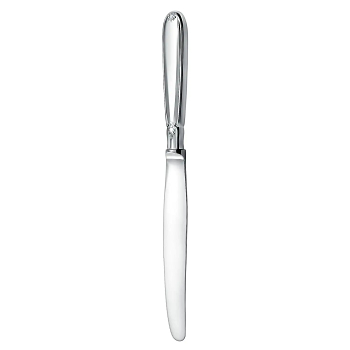 Silver table set "Smooth": fork, spoon, knife, teaspoon, for 6 persons, 24 items
