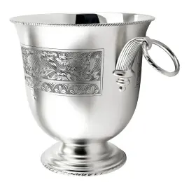 Серебряная емкость для льда №3