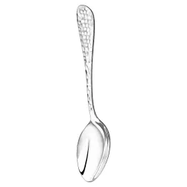 Silver set of tablespoons "Droplet" forged, for 6 persons