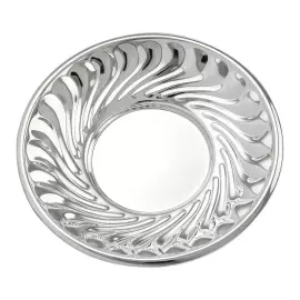 Silver cup and saucer No. 19