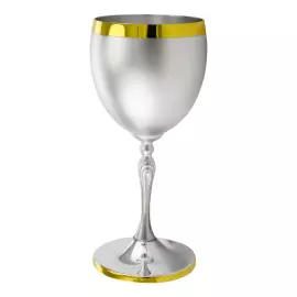 Серебряный бокал №36 с позолотой