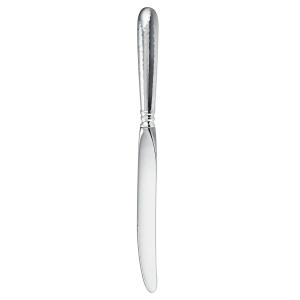 Silver table set "Egoist-Forged Droplet": fork, spoon, teaspoon, knife, for 1 person