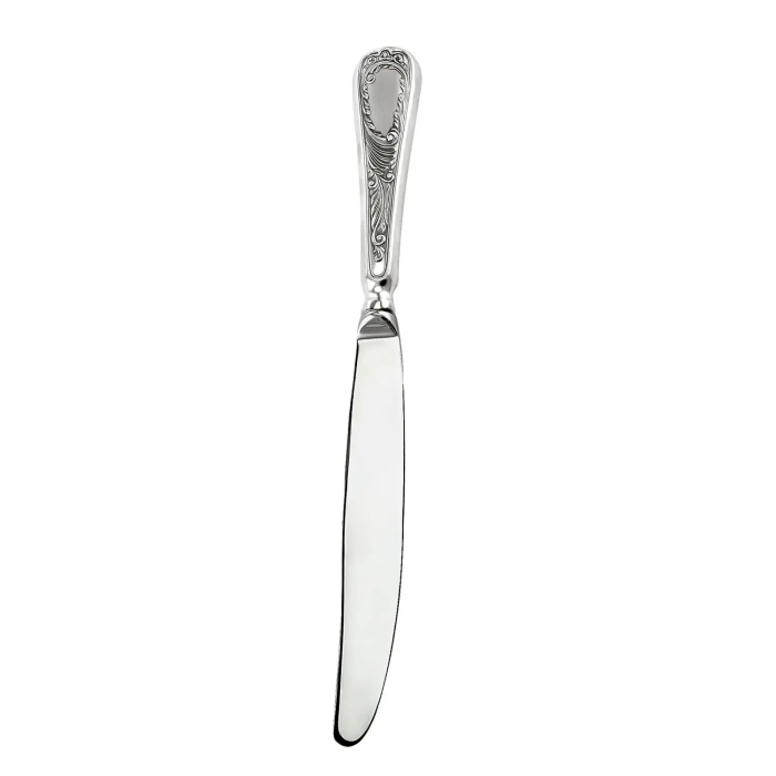 Silver-plated table set made of nickel silver "Gloria" with blackening, for 6 persons