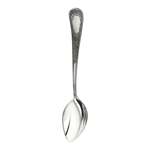 Silver-plated table set made of nickel silver "Gloria" with blackening, for 6 persons