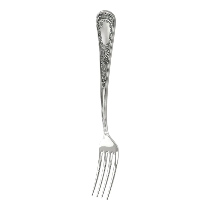Silver-plated table set made of nickel silver "Gloria" with blackening, for 6 persons