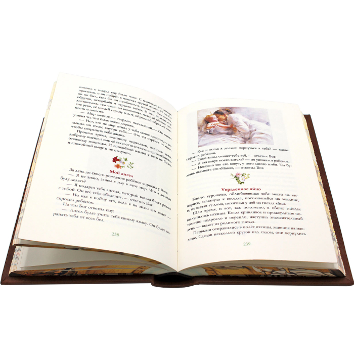 Leather-bound gift book "Proverbs"