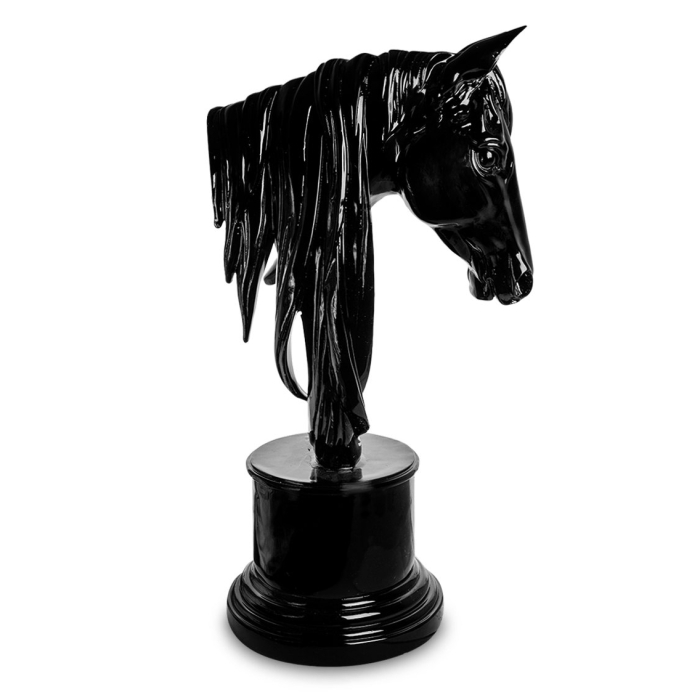 Polyresin bust sculpture "Horse"