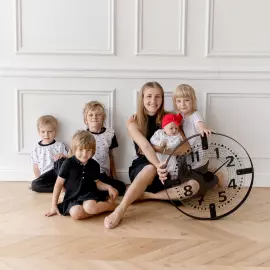 Часы интерьерные "Black"