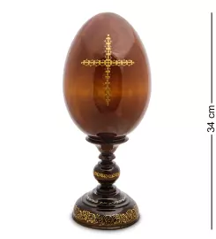 Яйцо-икона "Владимирская Божья Матерь" Борисова А.