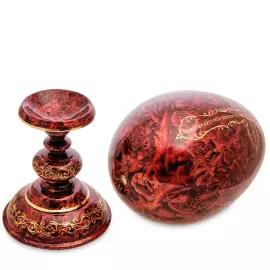 Яйцо-икона "Казанской Божьей Матери" Рябова Г.