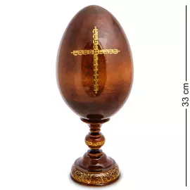 Яйцо-икона "Достойно есть" Рябова Г.