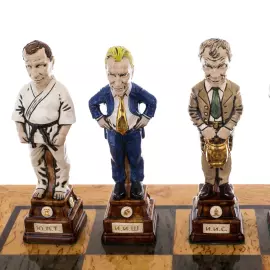 Collectible porcelain chess "Modern politicians. A new Era"