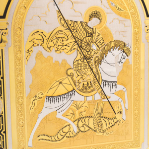Icon of St. George the Victorious Chrysostom