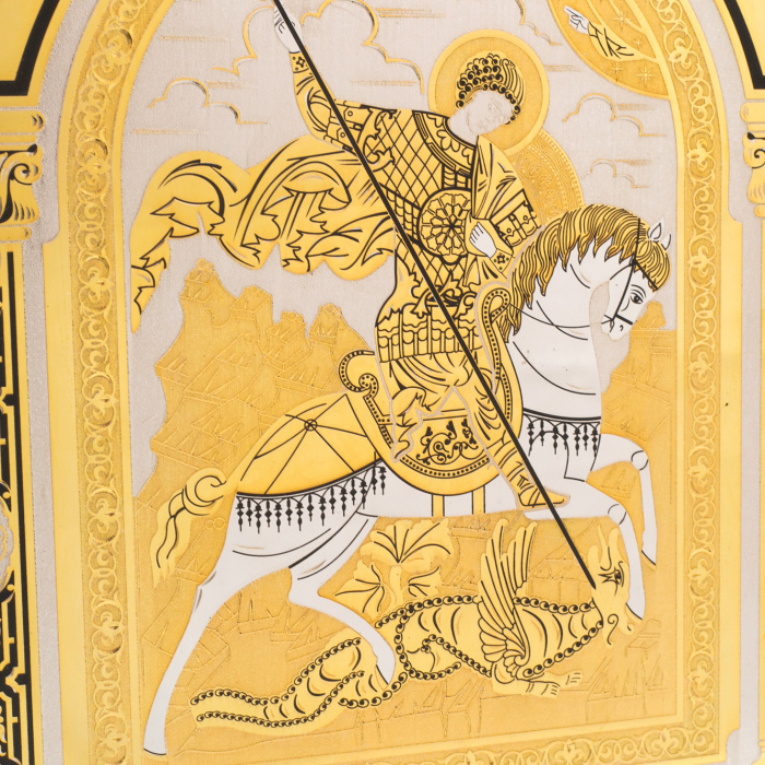 Icon of St. George the Victorious Chrysostom