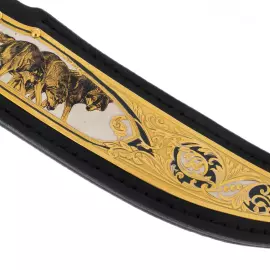 Нож сувенирный "Волк" Златоуст