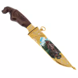 Нож цельнометаллический "Охота", Златоуст