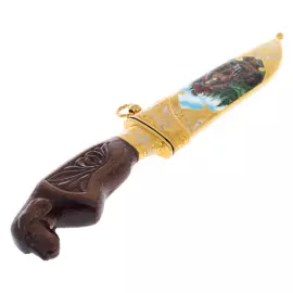 Нож цельнометаллический "Охота", Златоуст