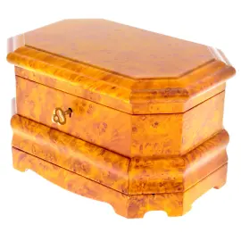 Шкатулка из капа берёзы, с секретом