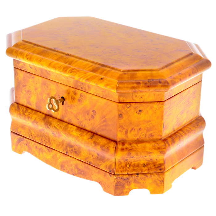 A wooden box with a secret