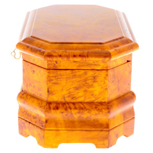 A wooden box with a secret
