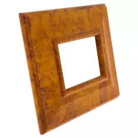 Массивная рамка для фото из капа березы