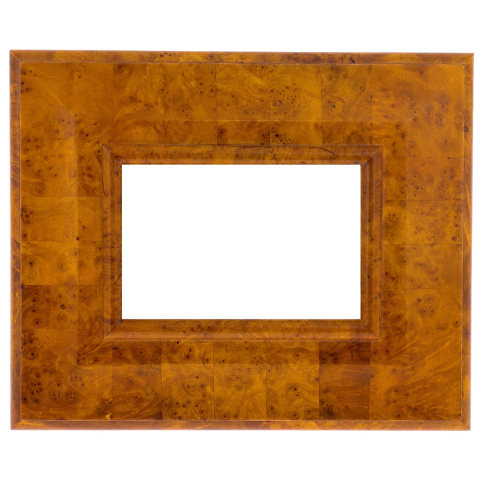 Massive birch cap photo frame