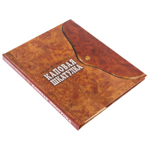 The book made of birch cap "Cap box"