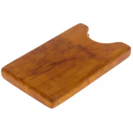 A business card holder for 10 business cards made of birch cap