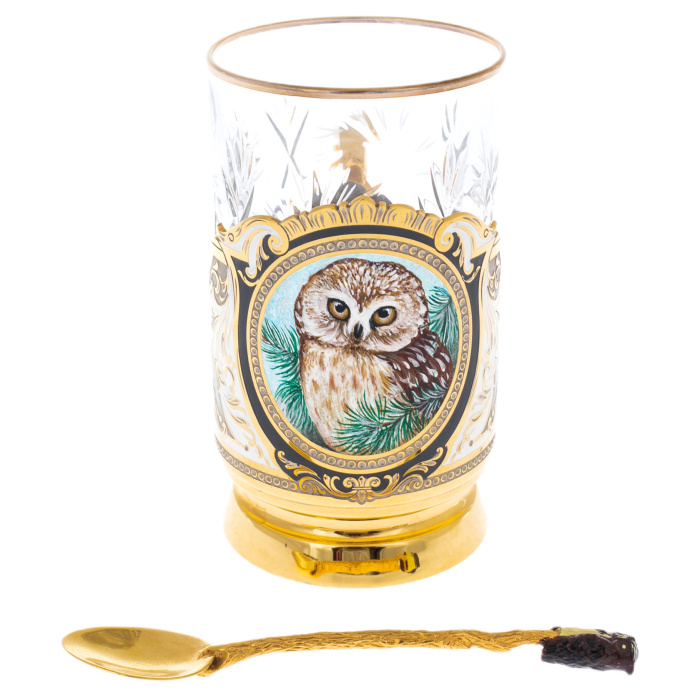 Tea set "Owl" for 1 person