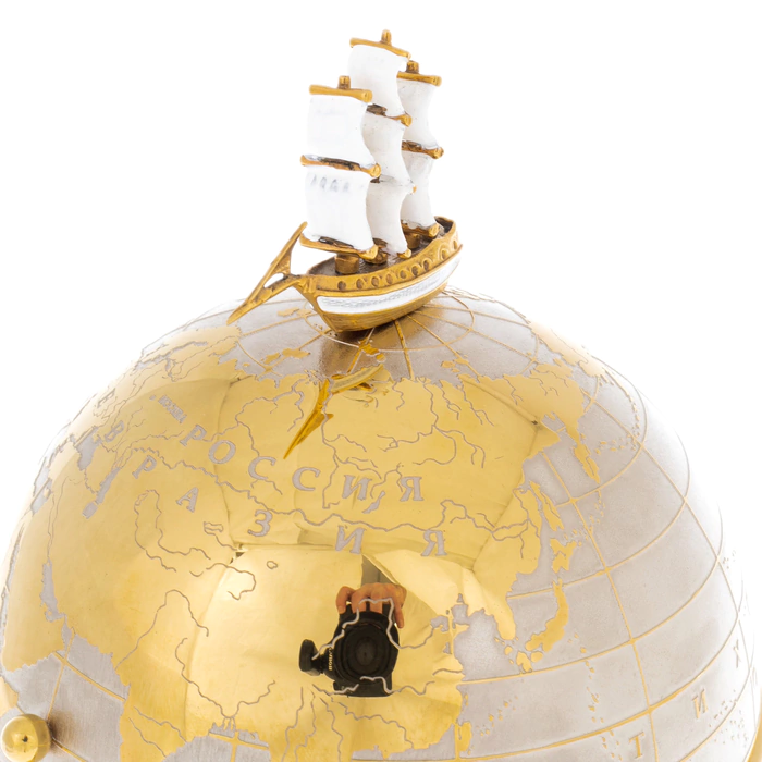 Globe-compass "On three whales" Zlatoust