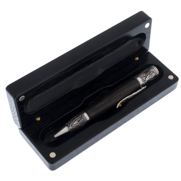 Phoenix stained oak handle in a case