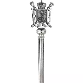 Кофейная ложка из серебра "Петербург"