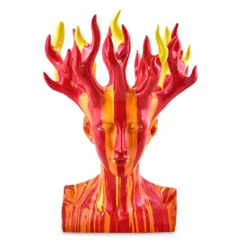 Скульптура из полистоуна "Выгорание"