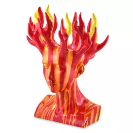 Скульптура из полистоуна "Выгорание"