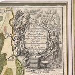 Карта течения реки Невы из Ладожского озера к Санкт-Петербургу