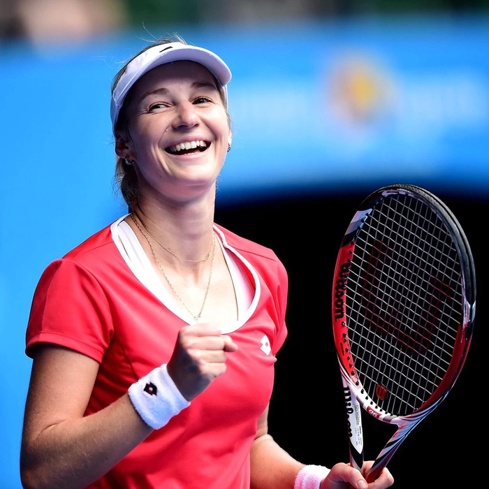 Personal training session with tennis player Ekaterina Makarova