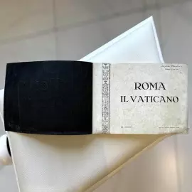 Альбом фотографий Ватикана и его коллекции предметов искусства. Эрнест Рихтер, Рим, конец XIX века