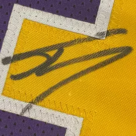 LSU Tigers T-shirt signed by basketball player Shaquille O'Neal