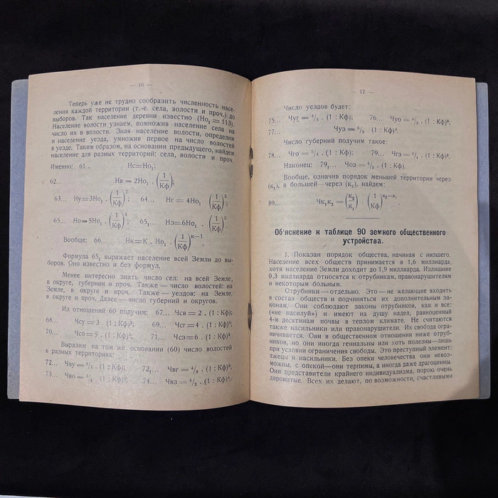 The book "The social organization of mankind". Tsiolkovsky K.E., Kaluga, The author's publishing house, 1928
