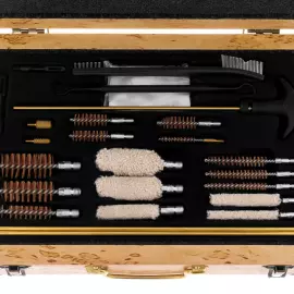 Набор для чистки оружия из карельской березы "Медведь" малый