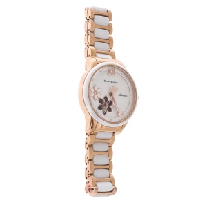 Mikhail Moskvin "Elegance" self-winding mechanical wristwatch with cubic zirconia