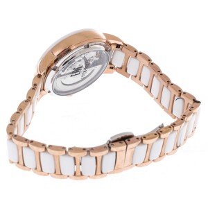 Mikhail Moskvin "Elegance" self-winding mechanical wristwatch with cubic zirconia