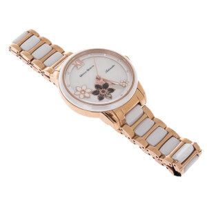 Mikhail Moskvin "Elegance" self-winding mechanical wristwatch with cubic zirconia